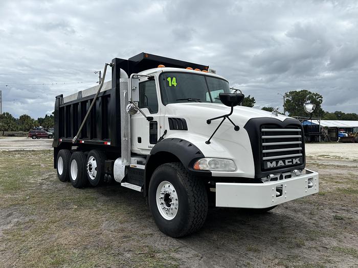 Used 2014 Mack GU813 Tri-Axle Dump Truck
