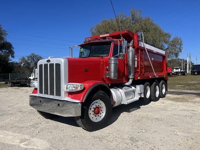 Used 2011 Peterbilt 388 Tri-Axle Dump Truck