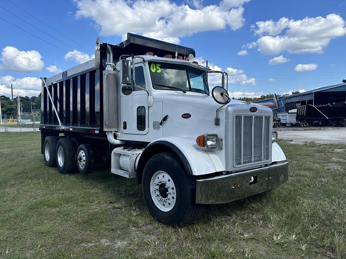 Used 2005 Peterbilt 357 Tri-Axle Dump Truck