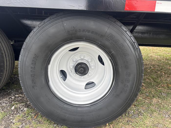 Refurbished 2006 Superior Trailers of Georgia 8.5'x19'+5' 10Ton Deckover Trailer