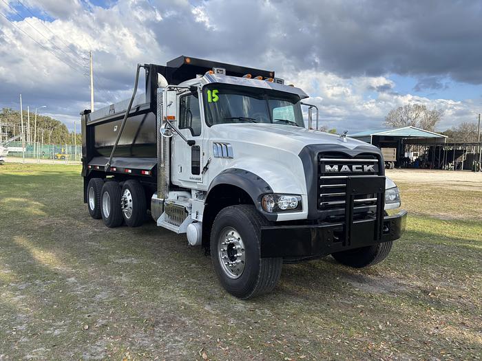 Used 2015 Mack GU713 Tri-Axle Dump Truck