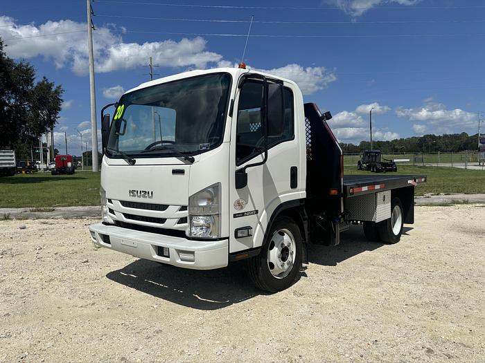 Used 2020 Isuzu NPR Single-Axle Flatbed #5740