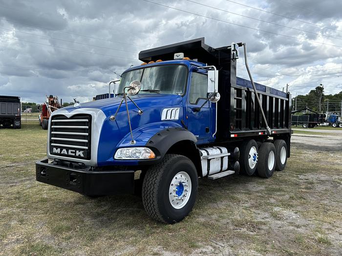 Used 2014 Mack GU813 Tri-Axle Dump Truck