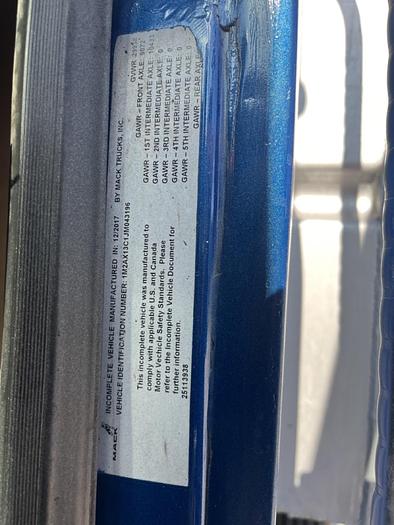 Used 2005 Peterbilt 357 Tri-Axle Dump Truck #5627