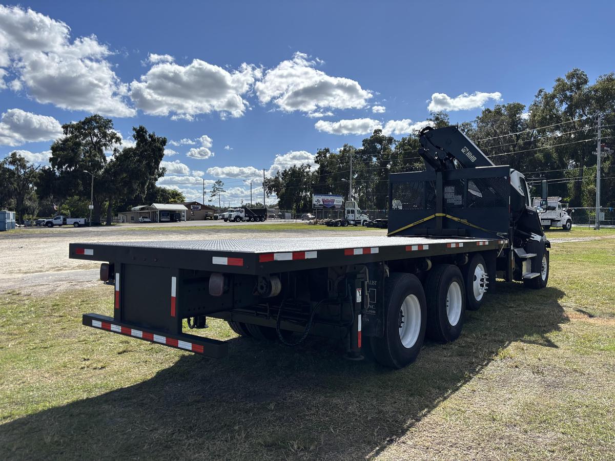 Used 2015 Freightliner 114SD with HIAB XS 377 HIPRO Tri-Axle Knuckle Boom Truck #5794