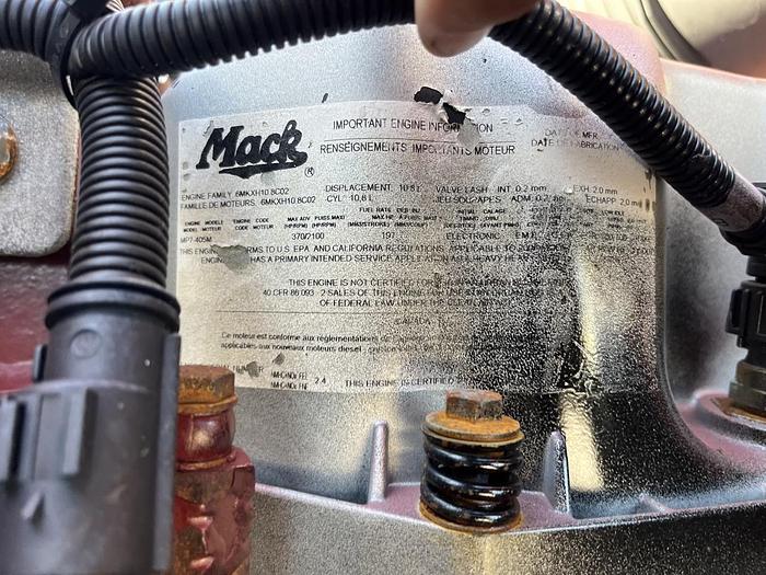 Used 2007 Mack CTP713 Tri-Axle Dump Truck