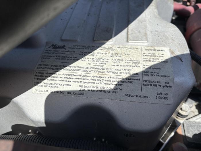 Used 2013 Mack GU713 Tandem-Axle Roll-Off Truck #5767