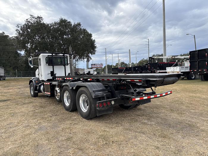 Used 2012 Peterbilt 365 Tri-Axle Roll-Off Truck