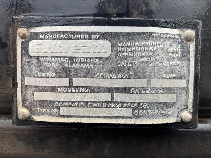 Used 2006 Mack CV713 Grapple Roll-Off Truck #5753