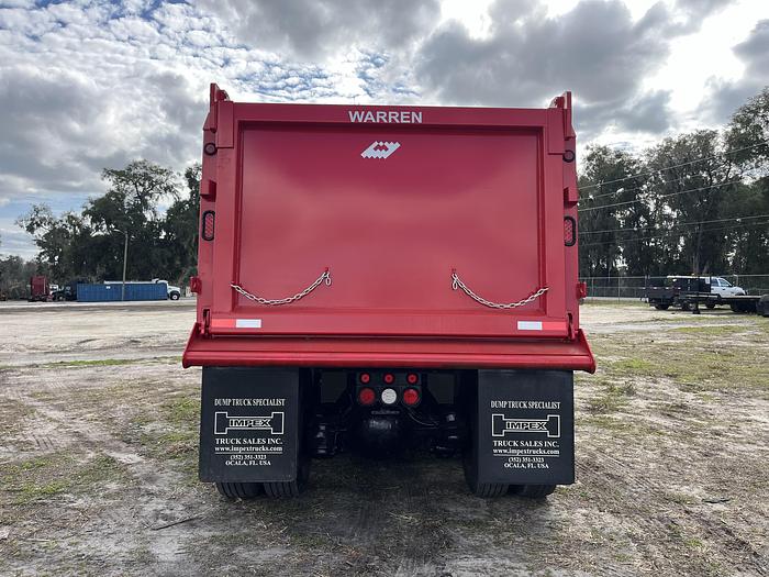 Used 2012 Peterbilt 338 Tri-Axle Dump Truck