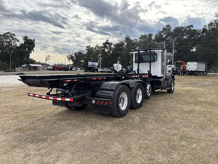 Used 2012 Peterbilt 365 Tri-Axle Roll-Off Truck