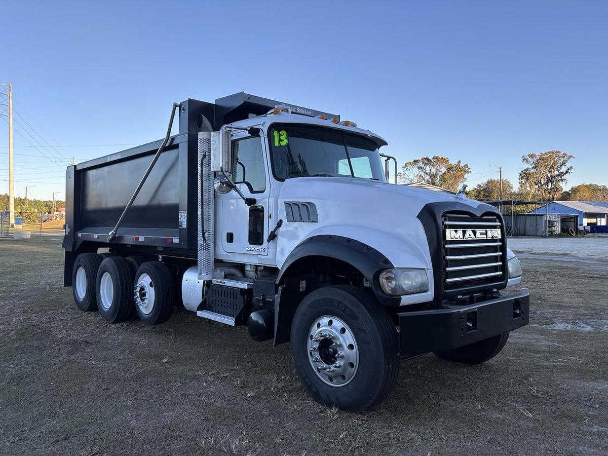 Used 2013 Mack GU713 Tri-Axle Dump Truck #5787