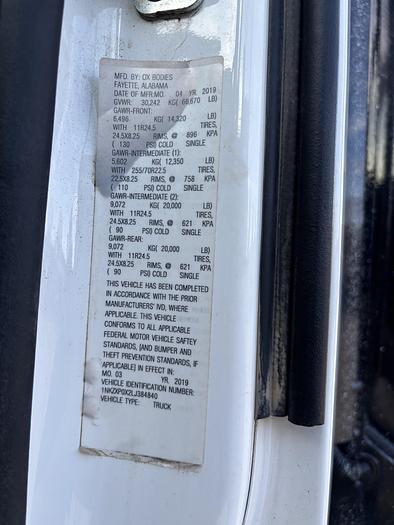 Used 2020 Kenworth T880 Tri-Axle Dump Truck