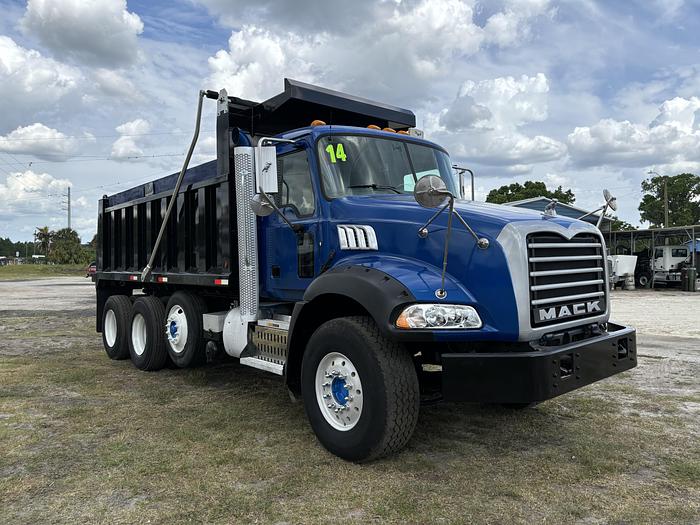 Used 2014 Mack GU813 Tri-Axle Dump Truck