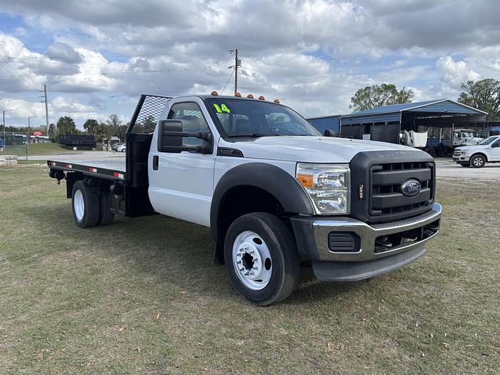 Used 2014 Ford F-550 Super-Duty Flatbed Dump #5743