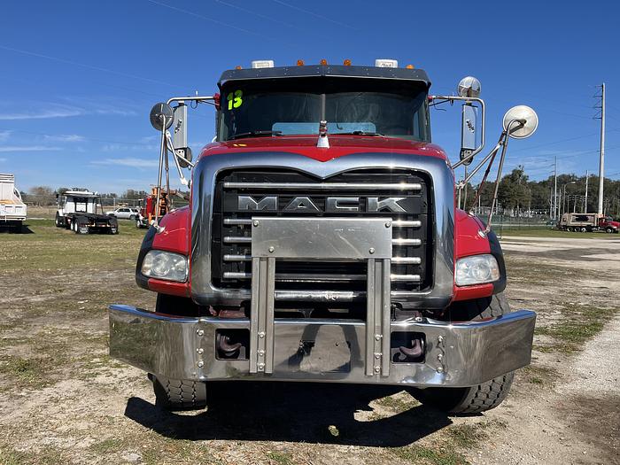 Used 2013 Mack GU813 Granite Tri-Axle Cab & Chassis #5710