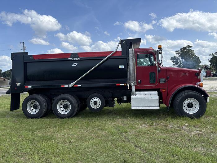 Used 2013 Peterbilt 365 Tri-Axle Dump Truck