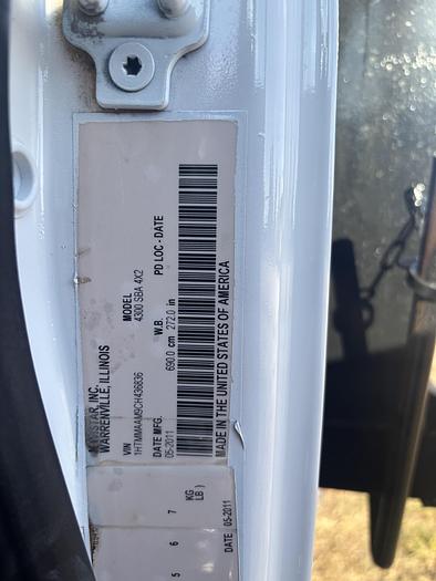 Used 2012 Peterbilt Durastar 4300 Single-Axle Dump Truck #5693