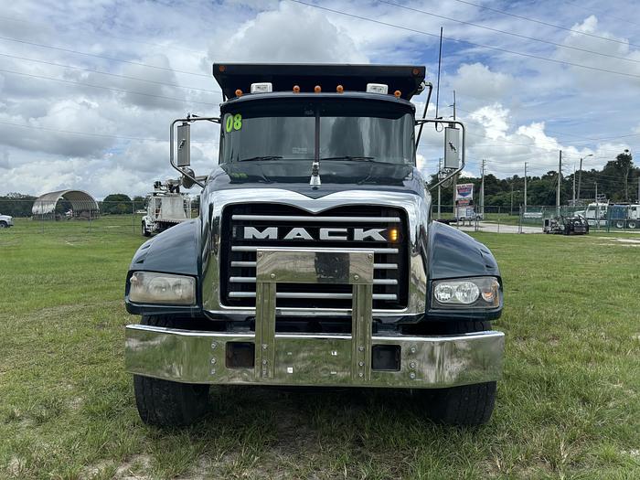 Used 2008 Mack GU713 Tri-Axle Dump Truck