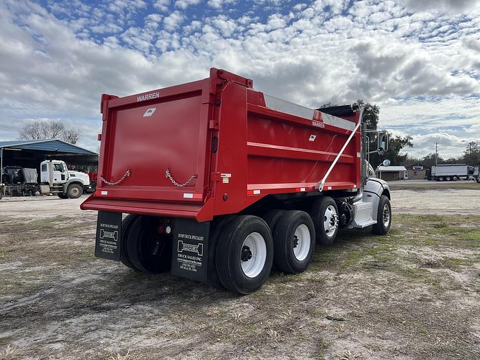 Used 2012 Peterbilt 338 Tri-Axle Dump Truck