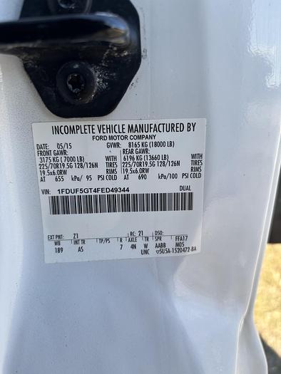 Used 2015 Ford F-350 Super-Duty Flatbed Dump