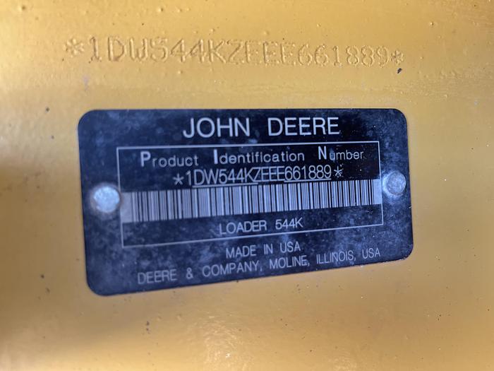 Used 2014 John Deere 544K