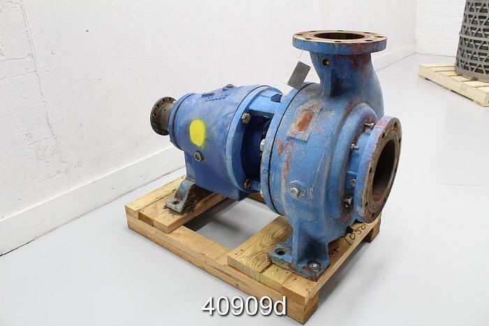 Used Goulds 3175 6x8x14, 4-Vane, 12.25" SS Impeller, Iron Casing #40909