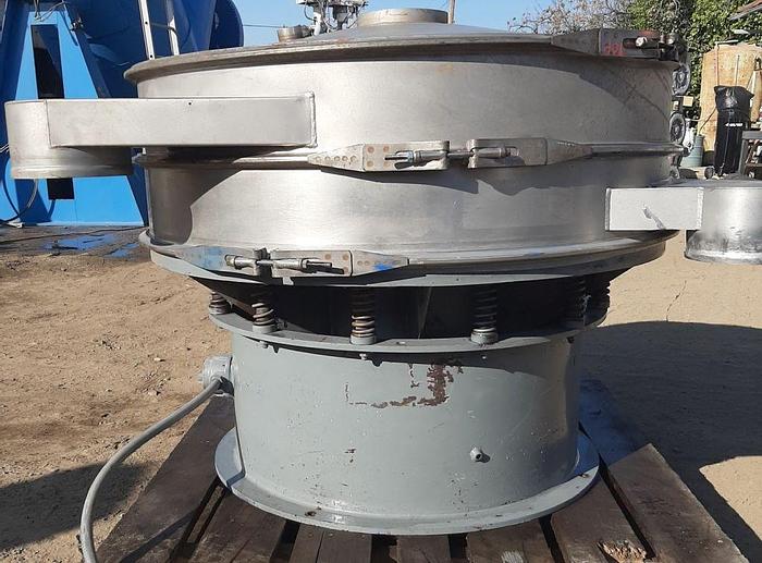 Used Scren, Sweco, 48", S/st, Single Deck, 2.5 HP #S744347