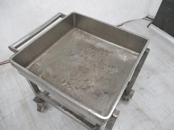 Used Stainless Steel Cart; 24"x24"
