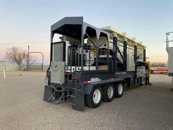 Used Used Simplicity Portable 56″X24′ Rip Rap Plant