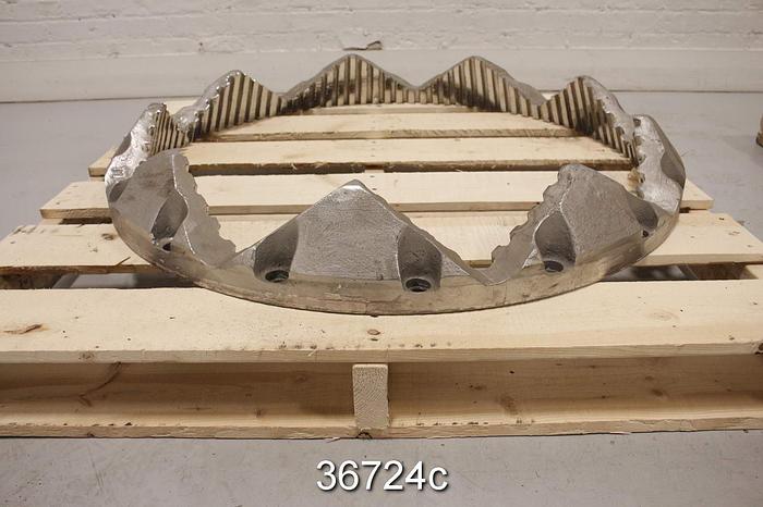 Used Bolton Emerson Tornado II Pulper Tackle Set, 36" Diameter #36724