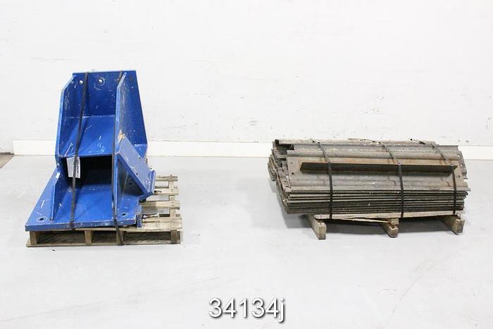 Used Voith Slat Conveyor, 14' Horizontal Feed Section #34134