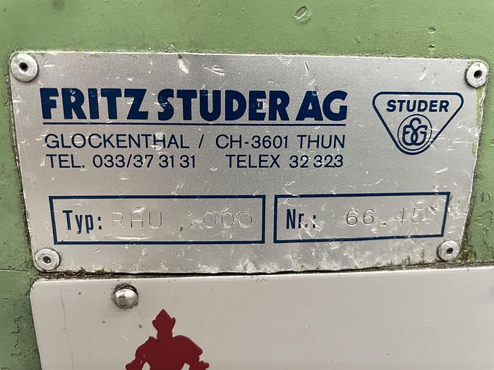 Gebruikt Studer RHU-1000