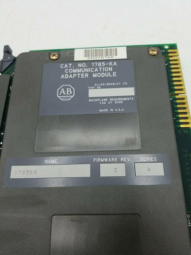 Used ALLEN-BRADLEY 1785-KA INTERFACE COMMUNICATION MODULE SER A