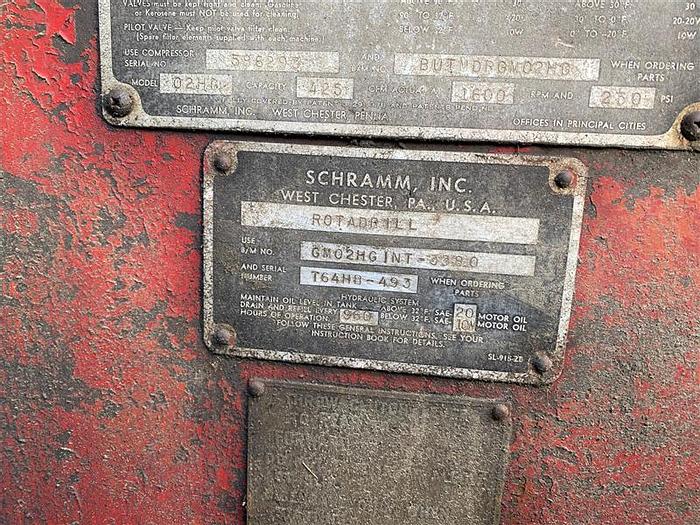 Used 1978 Schramm T64HB Drill Rig