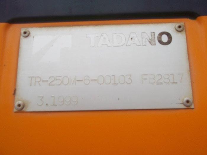 Used Tadano-TR 250 M 6