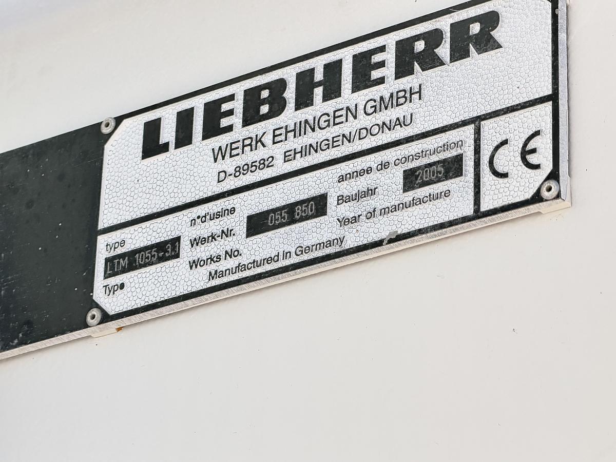 Used 2005 Liebherr LTM 1055-3.1