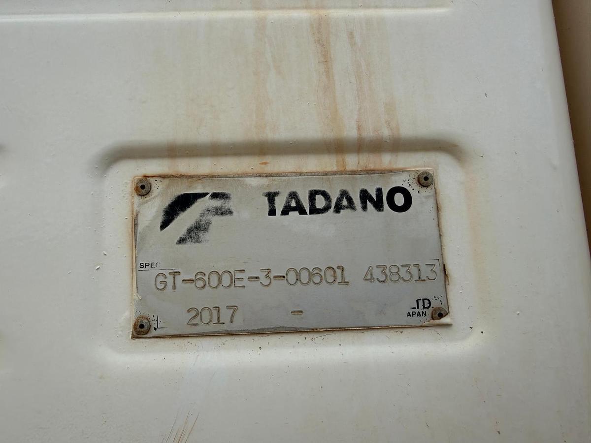 Used 2017 Tadano GT 600 EL