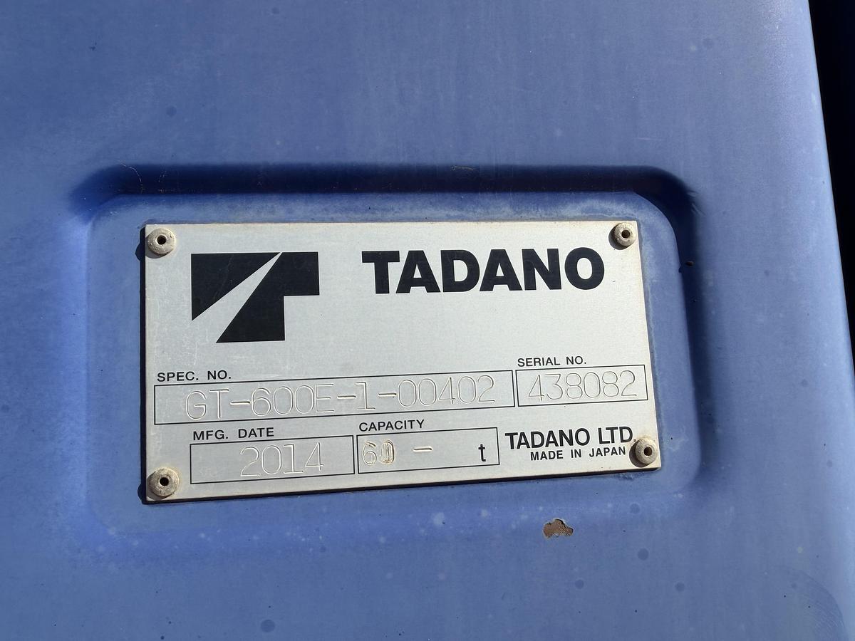 Used 2014 Tadano GT 600 EX