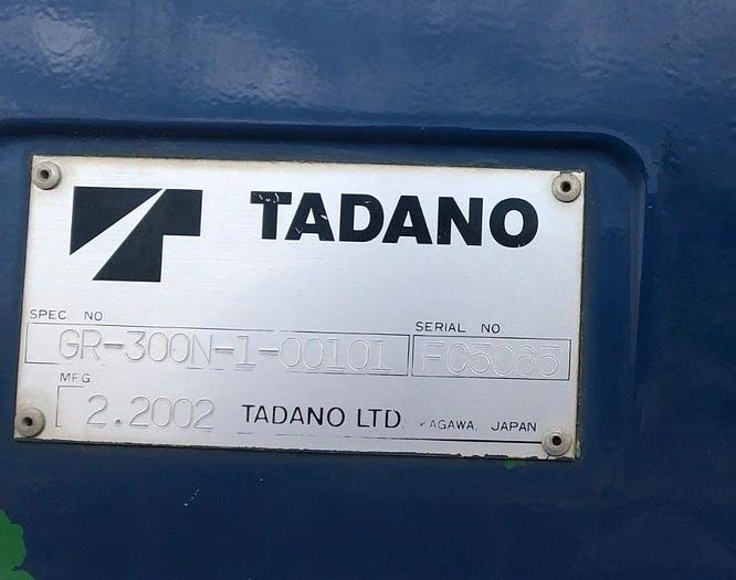 Used Tadano-GR 300 N