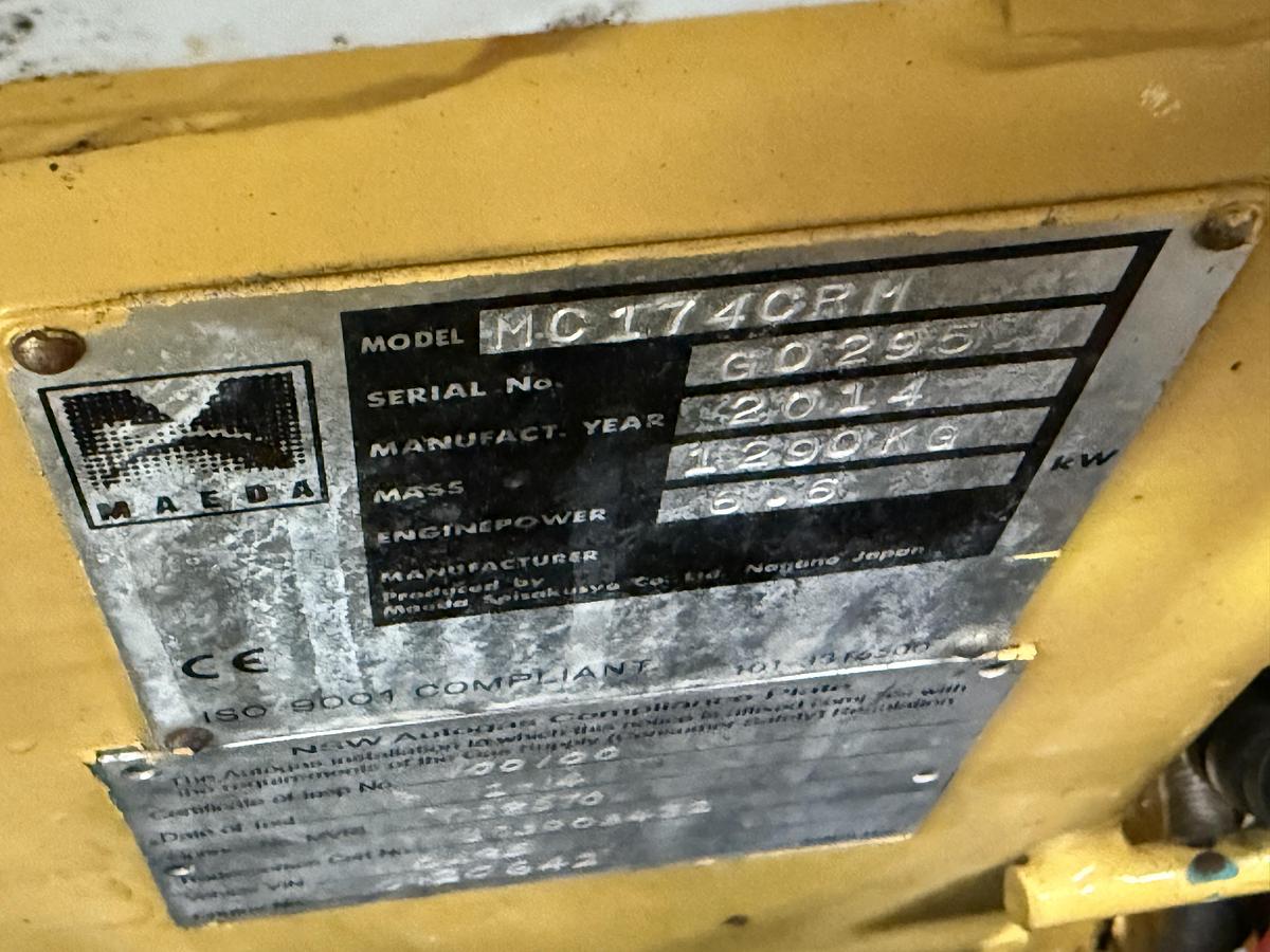 Used 2014 Maeda MC 174 CRM