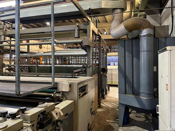 Used BUSER ROTARY PRINTING machine year 1993 working width 3200 mm