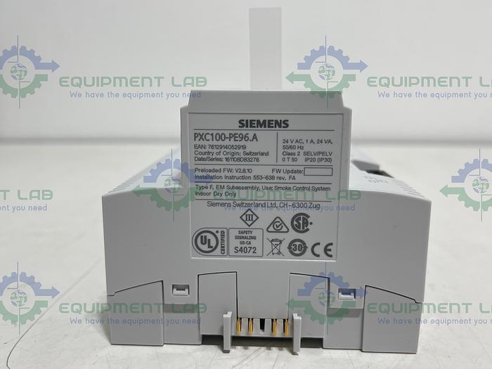 Siemens PXC100-PE96.A PXC Automation Station, 1A, 24VAC