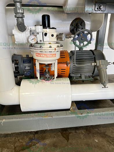 Used BTU  Glycol Skid w/ Warren Electric HF-30 Heating Element, Goulds 3196 Pump