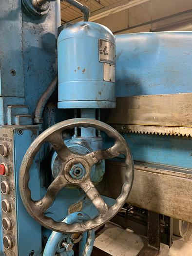 Used CARLTON 4' X 13" COLUMN RADIAL DRILL WITH 3A PRE-SELECT HEAD