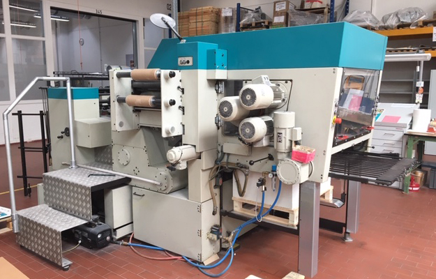 Used Gietz FSA 870 foil stamping