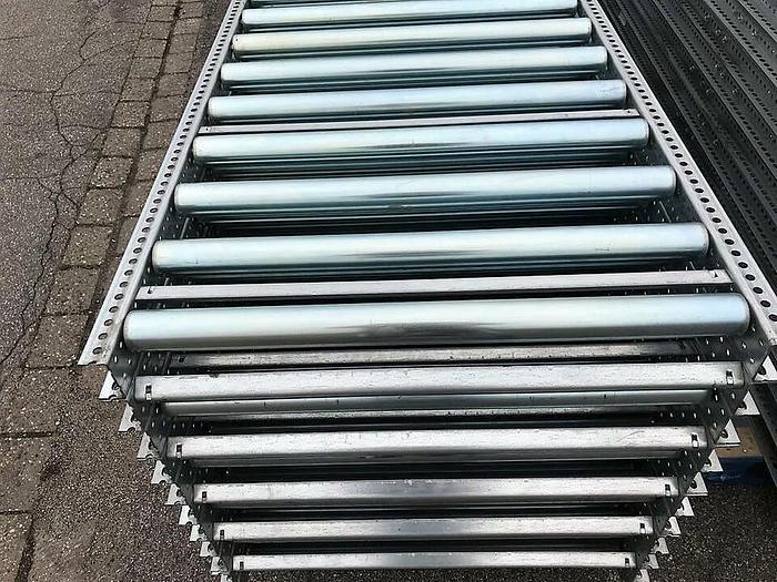 Gebraucht RACK & ROLL GMBH Palettenrollenbahn Förderbahn Förderstrecke 140m