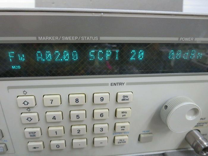 Used H-P, 83752B, Synthesized Sweeper(#3), Powers On, Out Of Tolerance, Parts/Repair