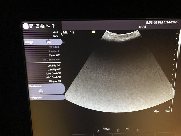 Used Siemens Acuson S1000 Ultraschallsystem mit 5 Sonden, Mitsubishi Drucker P95