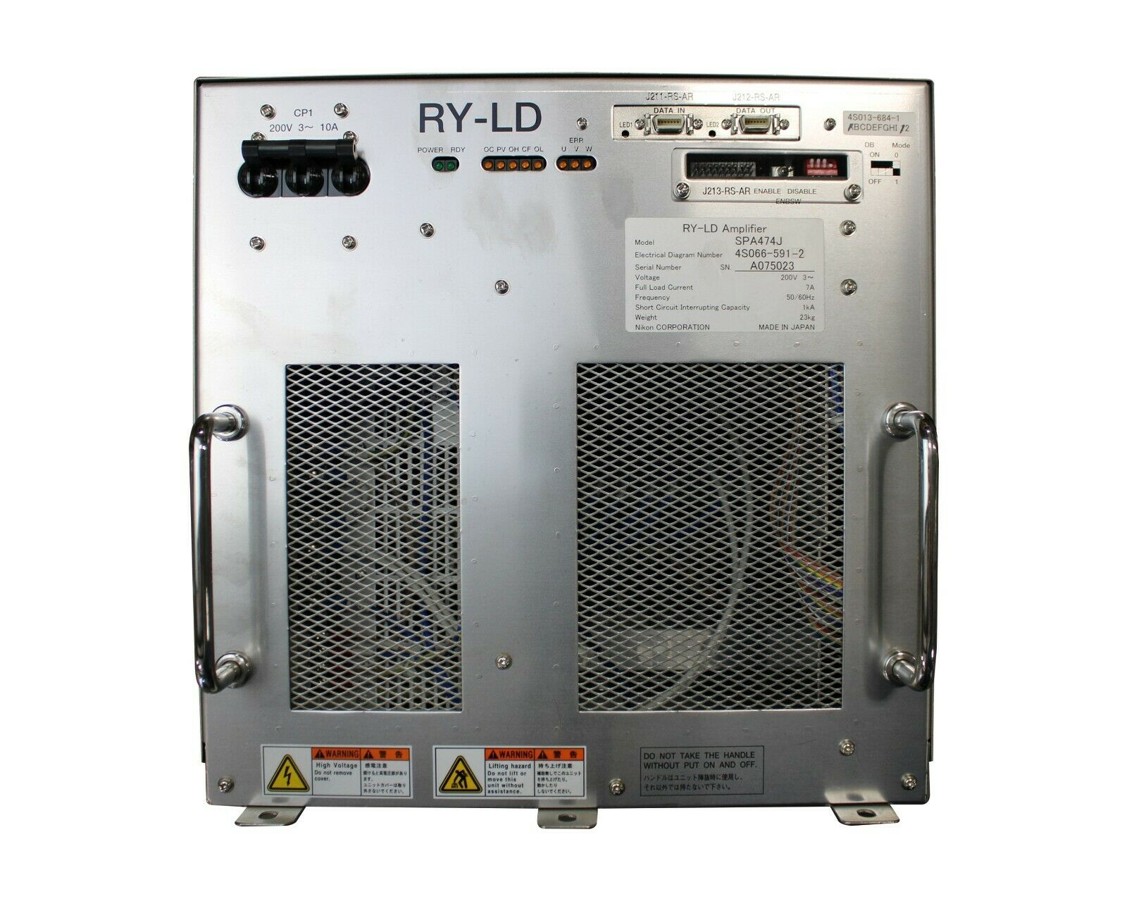 Used Nikon SPA474J RY-LD AMPLIFIER